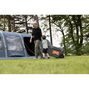 Vango Vango Glacier Wheelie 70L Cooler Coolbox 70L Grey Vango - UK Camping And Leisure