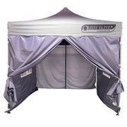 Sides for Louisiana Pavillion in grey (2 x doors, 2 x windows) UK Camping And Leisure - UK Camping And Leisure