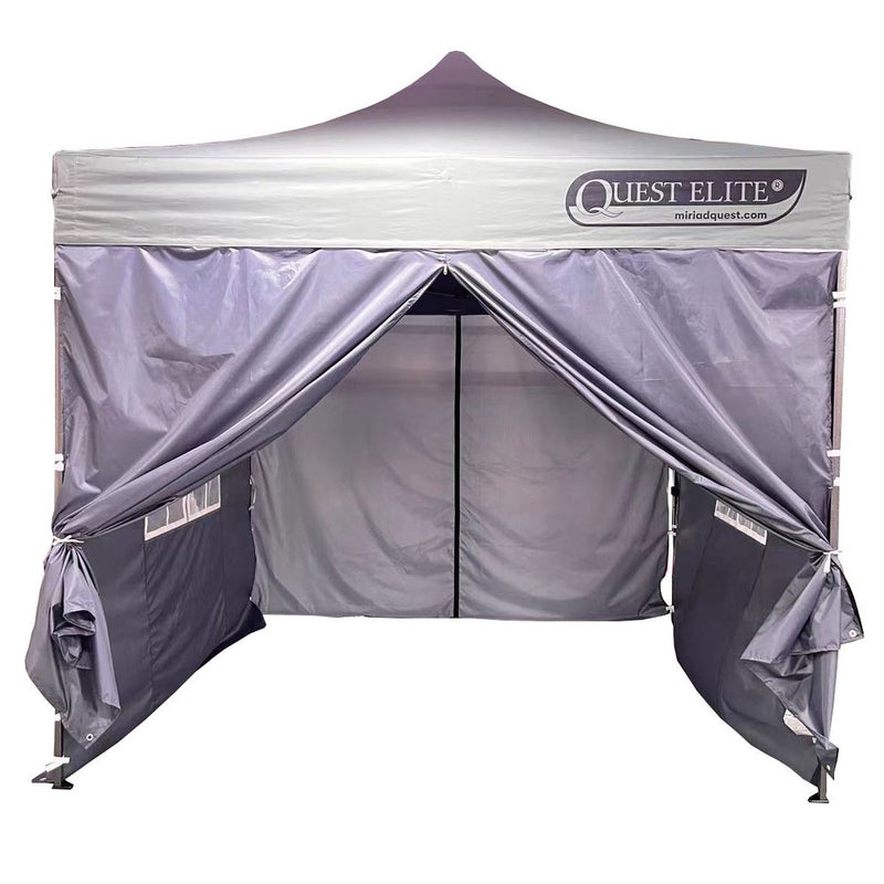 Sides for Louisiana Pavillion in grey (2 x doors, 2 x windows) UK Camping And Leisure - UK Camping And Leisure