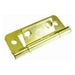 W4 Flush Hinge Brass (2) 37862 W4 - UK Camping And Leisure