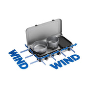 Campingaz Camping Kitchen 2 Multi-Cook Double Burner Portable Camping Gas Stove and Side Grill Campingaz - UK Camping And Leisure