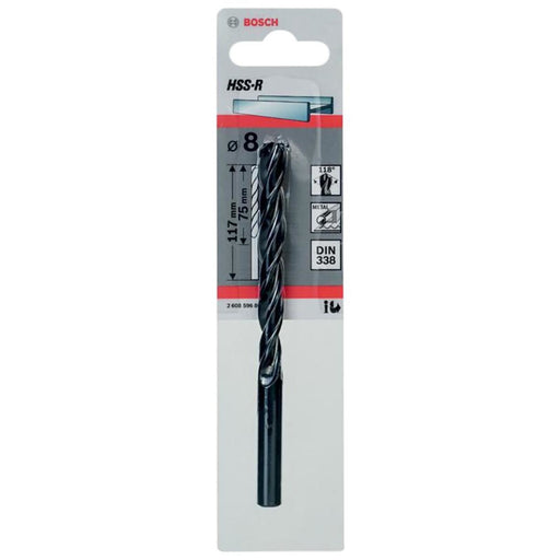 Bosch HSS Twist Point Teq Drill Bit 8mm Bosch - UK Camping And Leisure