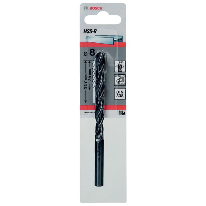Bosch HSS Twist Point Teq Drill Bit 8mm Bosch - UK Camping And Leisure
