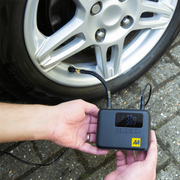 AA Cordless Rechargeable Tyre Inflator with Power Bank & LED Light - View 7