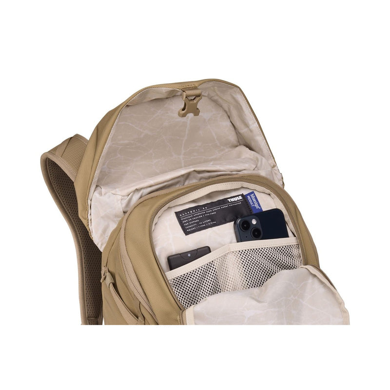 Thule AllTrail 25L daypack with rain cover Faded Khaki tan Thule - UK Camping And Leisure