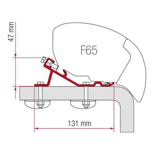 Fiamma Kit for Standard F65 Eagle 400 RV Awnings Fiamma - UK Camping And Leisure