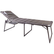 Quest Naples Pro Lounge bed with side table Quest - UK Camping And Leisure