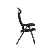 Crespo Chair AP/215 Air Deluxe Compact Black Crespo - UK Camping And Leisure