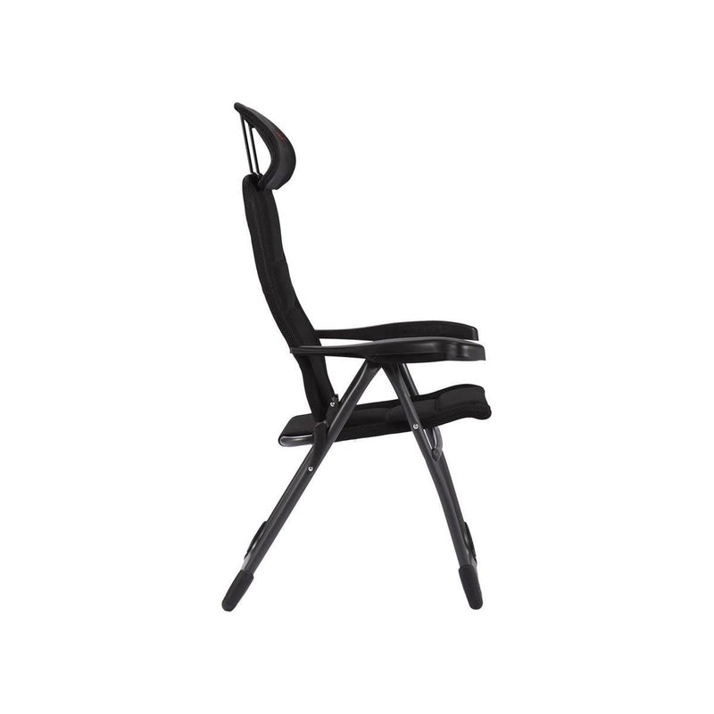 Crespo Chair AP/215 Air Deluxe Compact Black Crespo - UK Camping And Leisure