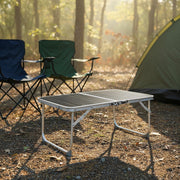 Leisurewize Folding Low Camping Table Lightweight Compact Outdoor 60x40x25.5CM - View 3