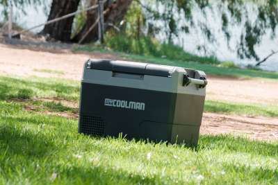 myCOOLMAN CEP47 47 L Portable Compressor Fridge/Freezer Single Zone 12/24V DC + 240V AC