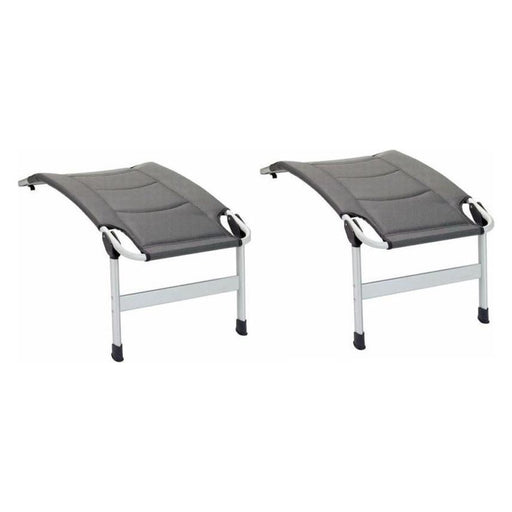 2x Isabella Footrest Light Grey for Thor Loke Odin and Beach Chair | lightweight, camping chair