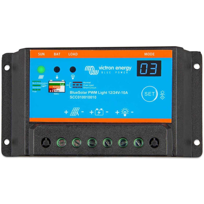 Victron Energy BlueSolar PWM Light Charge Controller (12V / 24V / 10A) Victron - UK Camping And Leisure