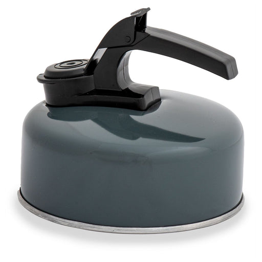 Quest Olton 1L Whistling Kettle - Slate Quest - UK Camping And Leisure