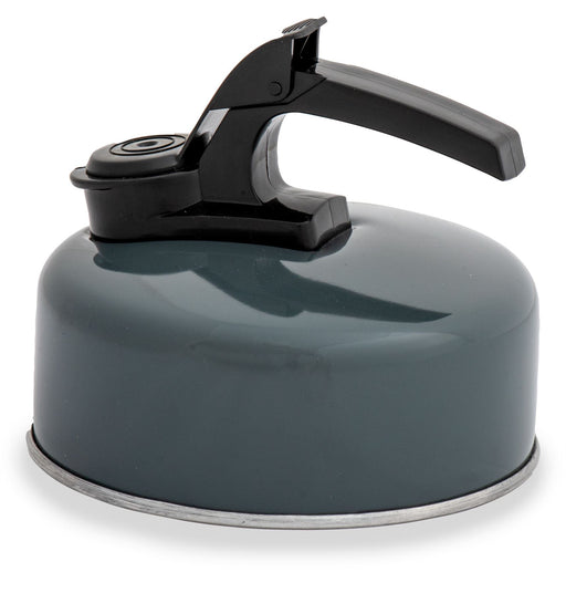 Quest Olton 1L Whistling Kettle - Slate Quest - UK Camping And Leisure