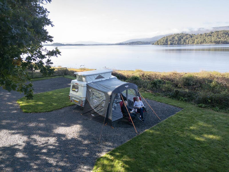 Vango Sunlight Air - Awning/Canopy for Campervans Low Cloud Grey | waterproof, lightweight, compact pack, inflatable