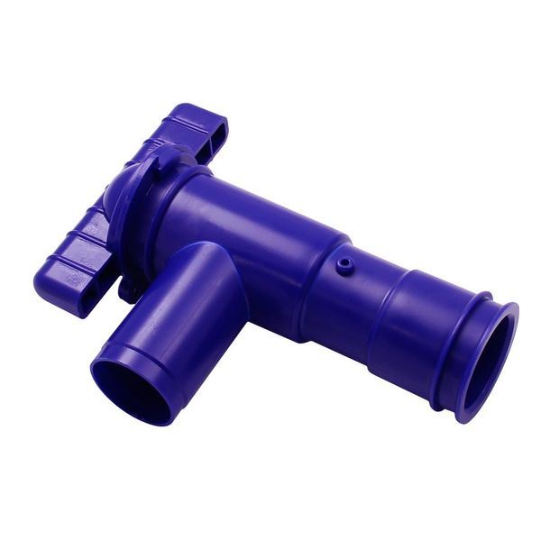 28mm Blue Plastic Drain Tap for Caravans & Motorhomes