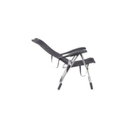 Crespo Beach Chair AL/206 Dark Grey Crespo - UK Camping And Leisure