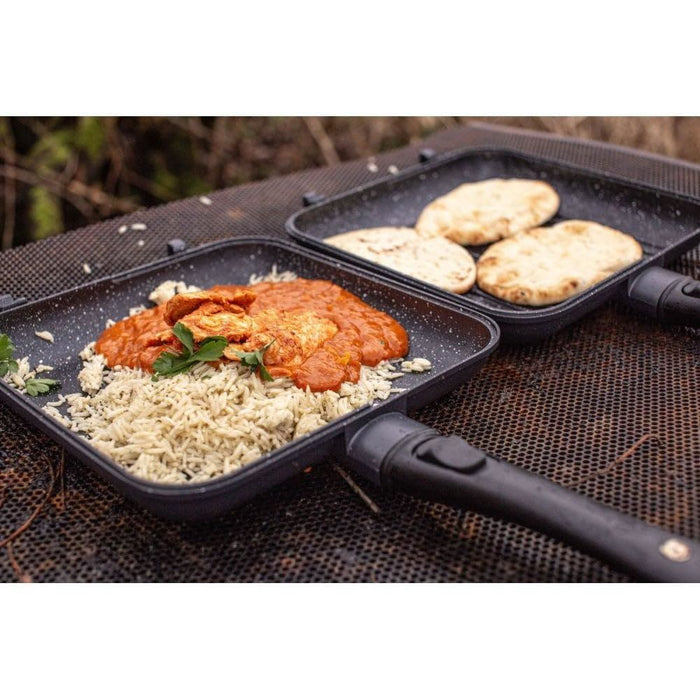 RidgeMonkey Connect Pan & Griddle XXL Granite Edition RidgeMonkey - UK Camping And Leisure