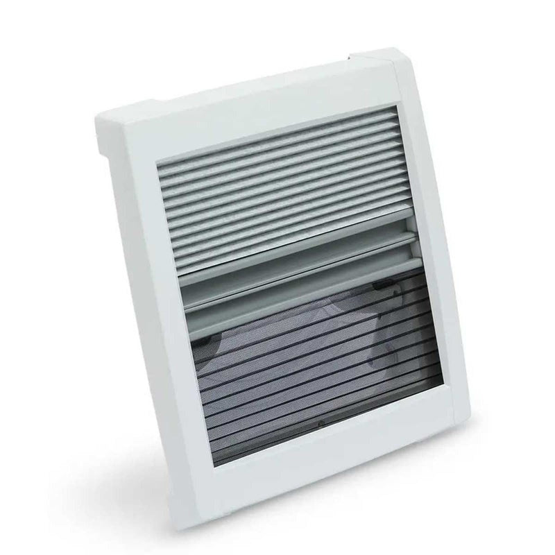 MPK VisionVent S Pro 280x280mm Vented Rooflight Signal White 24-46mm MPK - UK Camping And Leisure