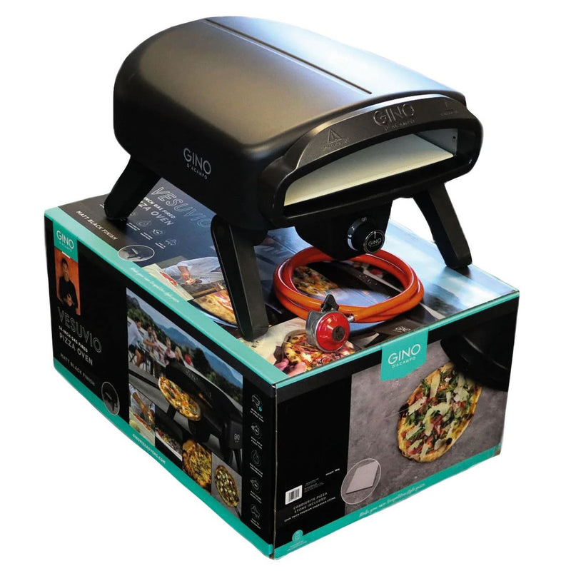 Gino 14 Gas Fired Pizza Oven - Vesuvio Gino - UK Camping And Leisure