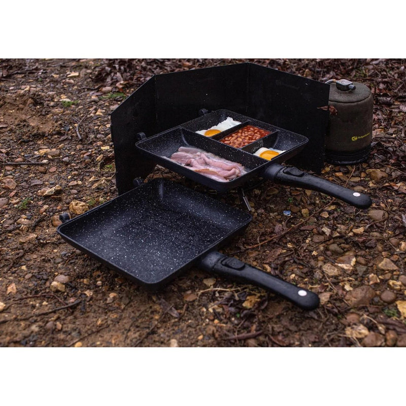 Ridgemonkey Cooking Pan Connect Combi & Steamer XXL Granite Fishing Camping RidgeMonkey - UK Camping And Leisure
