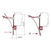Fiamma F45 Adapter Kit Van 98655-017