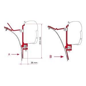 Fiamma F45 Adapter Kit Van 98655-017 Fiamma - UK Camping And Leisure