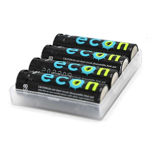 Wolf Outdoors 1800mwh USB-C Rechargeable AA Batteries with Case Wolf Outdoors - UK Camping And Leisure