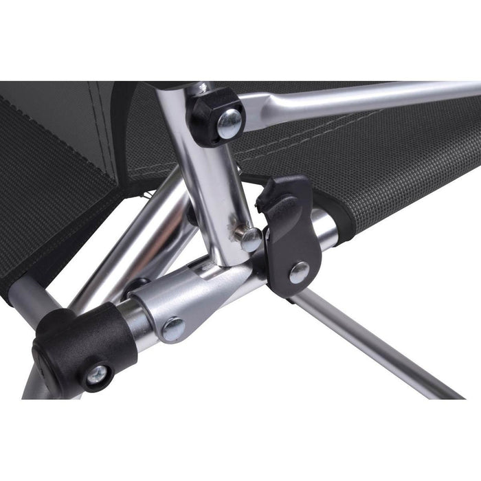 Bo-Camp Chair Copa Rio L Aluminium Graphite Bo-Camp - UK Camping And Leisure