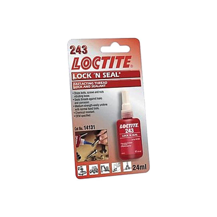 Lock 'N' Seal 243 24ml Tube Loctite - UK Camping And Leisure