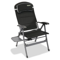 Quest Vienna Pro Comfort Camping Caravan Chair with Side Table