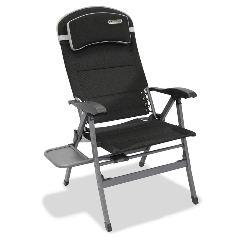 Quest Vienna Pro Comfort Camping Caravan Chair with Side Table Quest - UK Camping And Leisure