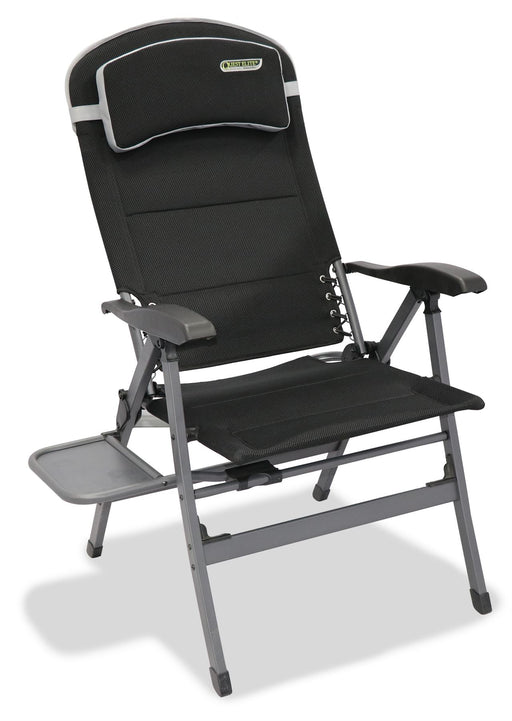 Quest Vienna Pro Comfort Camping Caravan Chair with Side Table Quest - UK Camping And Leisure