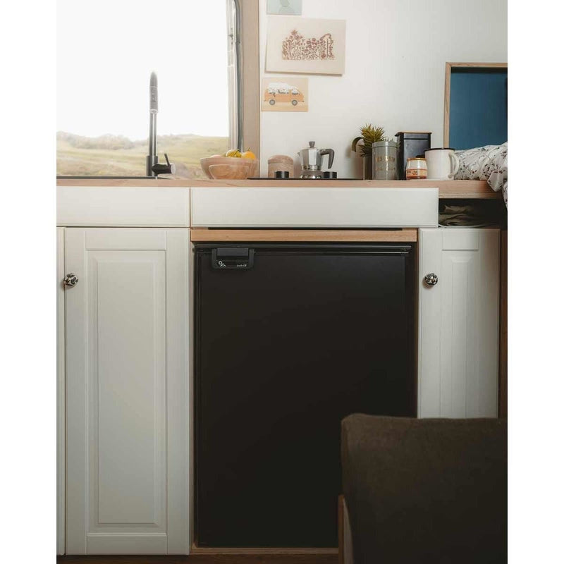 Fiamma F45S Awning, Indel B Fridge, Can Hob/RH Sink & Cold Tap Bundle AG - UK Camping And Leisure