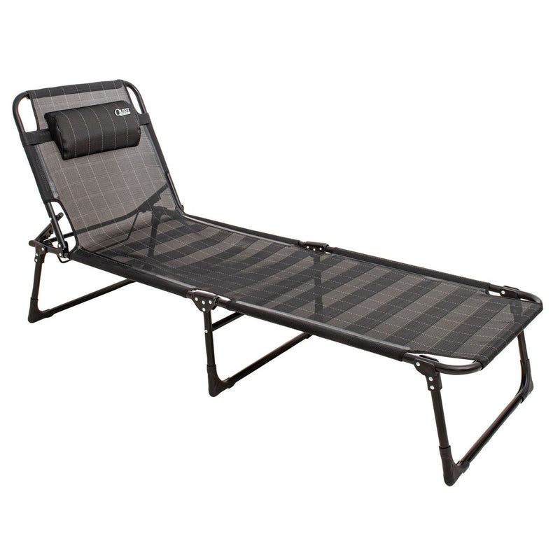 Quest Winchester Folding Sun Lounger Quest - UK Camping And Leisure