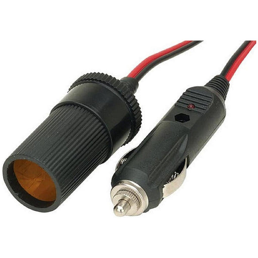 Cigar Plug/Socket with 5m Cable Ideal for Powering Devices from a Distance Nova - UK Camping And Leisure