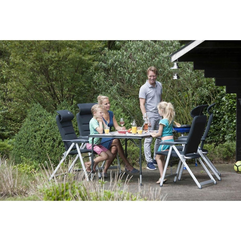 Crespo Chair AA/237 Air Elite Compact Grey Crespo - UK Camping And Leisure