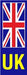 W4 Uk Plate Sticker U/Jack Yellow 40 X 110Mm 37198 W4 - UK Camping And Leisure