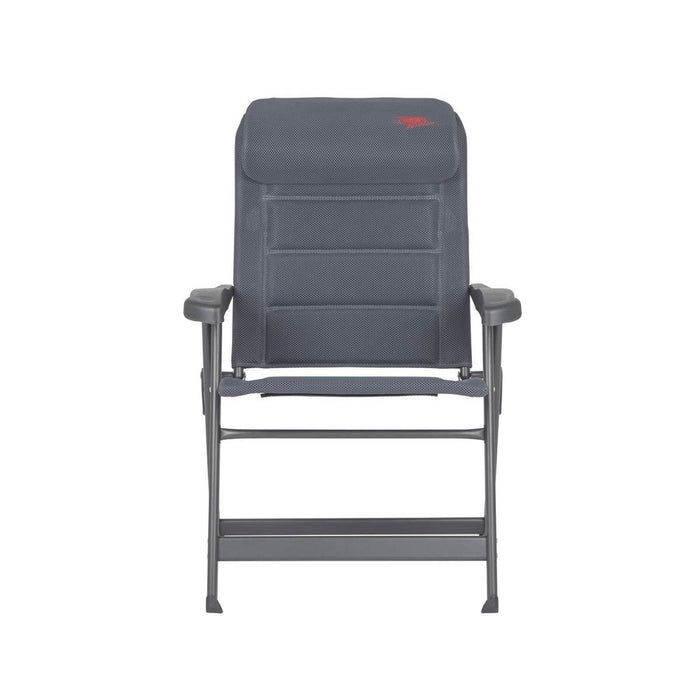 Crespo Chair AP/235 Air Deluxe Compact Grey Crespo - UK Camping And Leisure