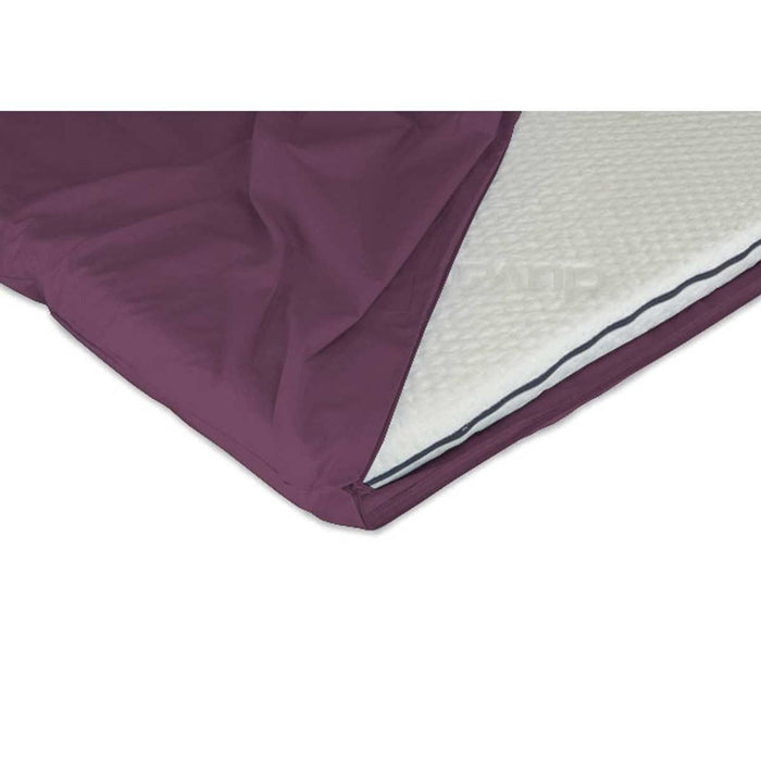 Duvalay Zipped Sheet for Compact Travel Topper 66 x 2.5cm (Plum) Duvalay - UK Camping And Leisure