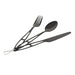 Bo-Camp Outdoor Cutlery In Cover 3 Pieces Bo-Camp - UK Camping And Leisure