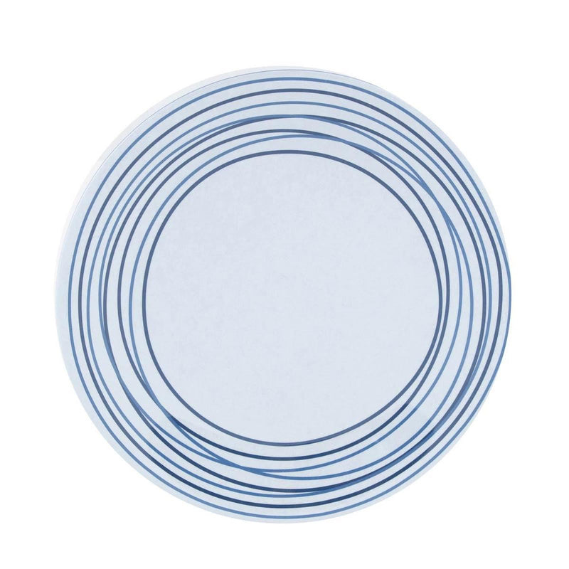 Bo-Camp Tableware Mix & Match Melamine 16 Pieces Blue/White Bo-Camp - UK Camping And Leisure