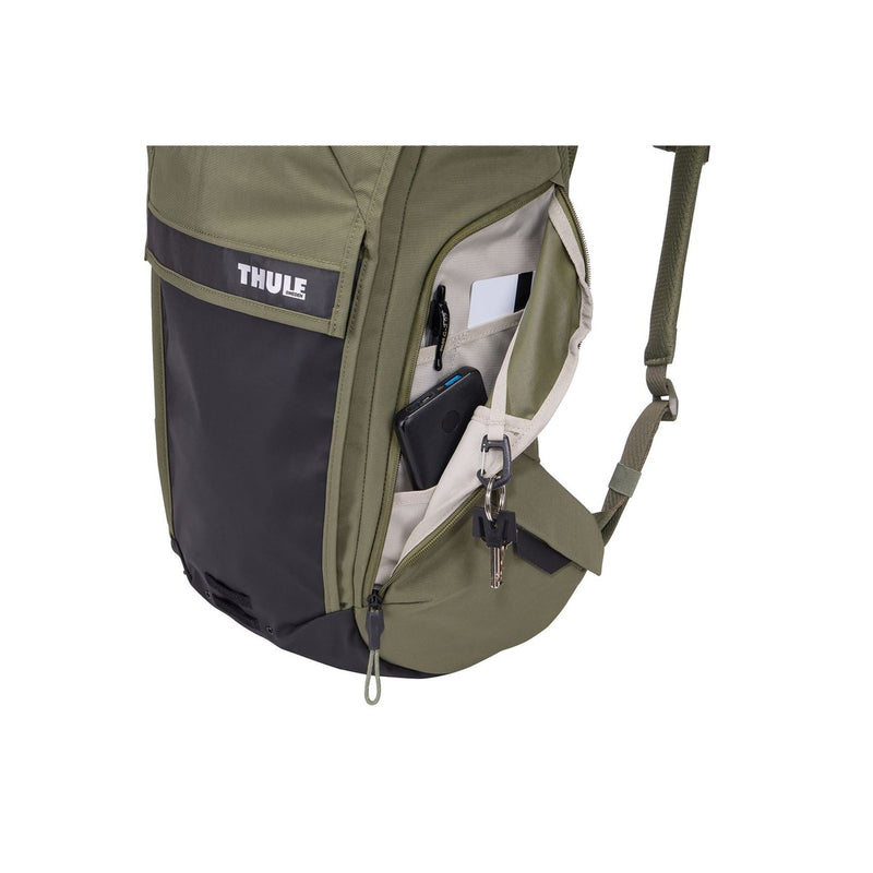 Thule Paramount bike commute backpack soft green 20L Thule - UK Camping And Leisure