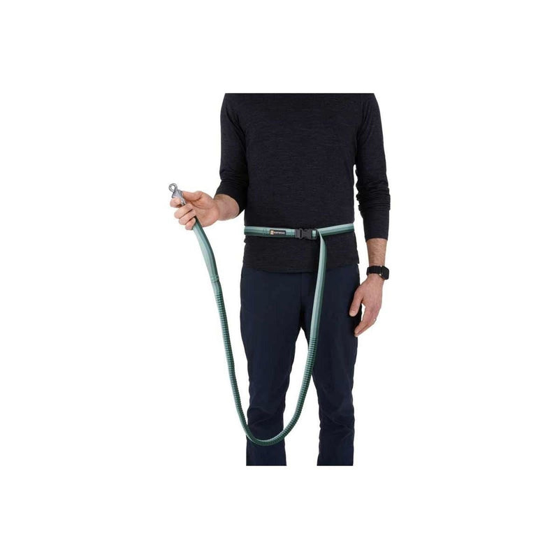 Ruffwear Roamer Bungee Dog Running Lead River Rock Green (2.2 - 3.4m) Ruffwear - UK Camping And Leisure