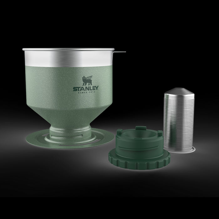 Stanley Perfect-Brew Pour Over Hammertone Green Stanley - UK Camping And Leisure