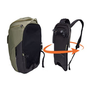 Thule Paramount hybrid bike pannier and backpack 26L green Thule - UK Camping And Leisure