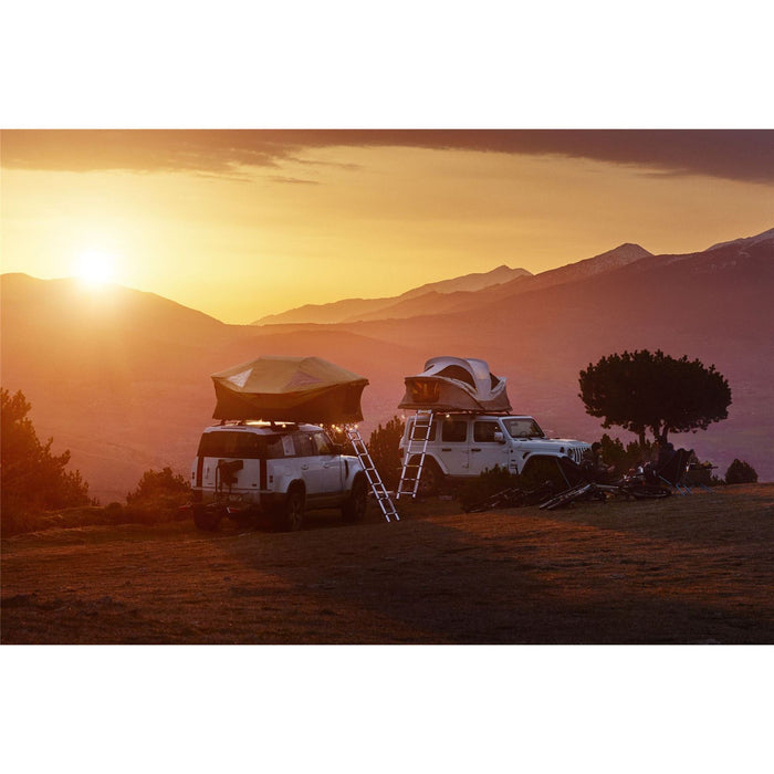 Thule Approach M two/three-person roof top tent fennel tan Thule - UK Camping And Leisure