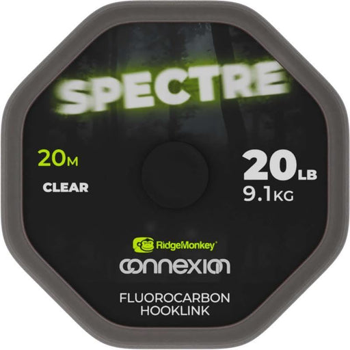RidgeMonkey Connexion Spectre Fluorocarbon Hooklink 20lb RidgeMonkey - UK Camping And Leisure