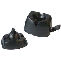 Lever Release Door Catch Black for Caravan/Motorhomes